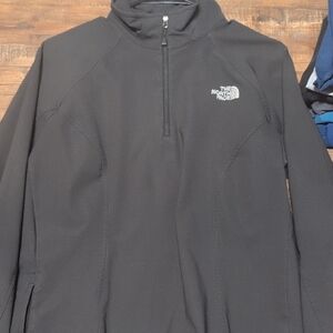 The North Face Charcoal Half-Zip Jacket